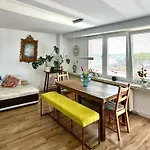 Designer Loft 60m Sq In Cracow Center Sunny Top-floor With Balcony, King Bed & Great Transport * Kraków